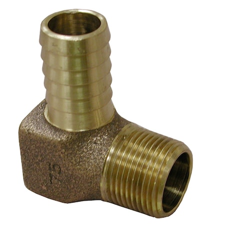 Jones Stephens 3/4in. MPT Bronze Insert 90Deg. Elbow I13031LF